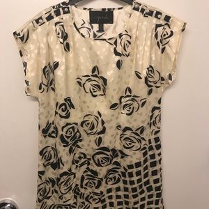 Lazerade Shift Mini Dress